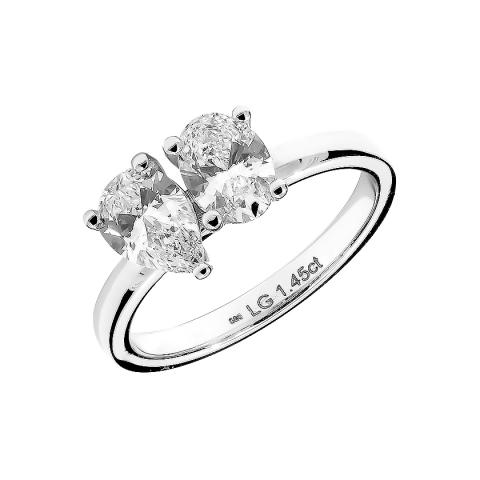 Prsten s Lab Grown dijamantom