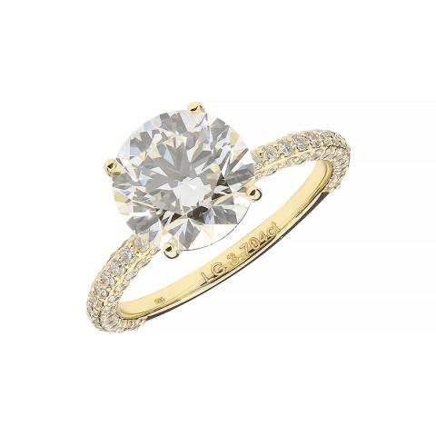 Prsten s Lab Grown dijamantom