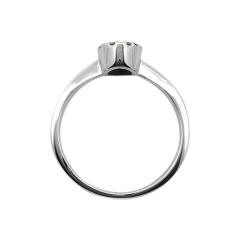 Dijamantni prsten sa plavim Safirom