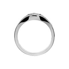 Dijamantni prsten sa plavim Safirom