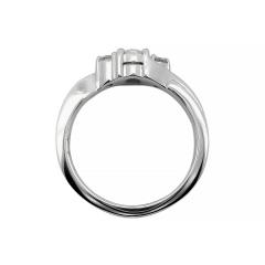 Prsten s moissanitom